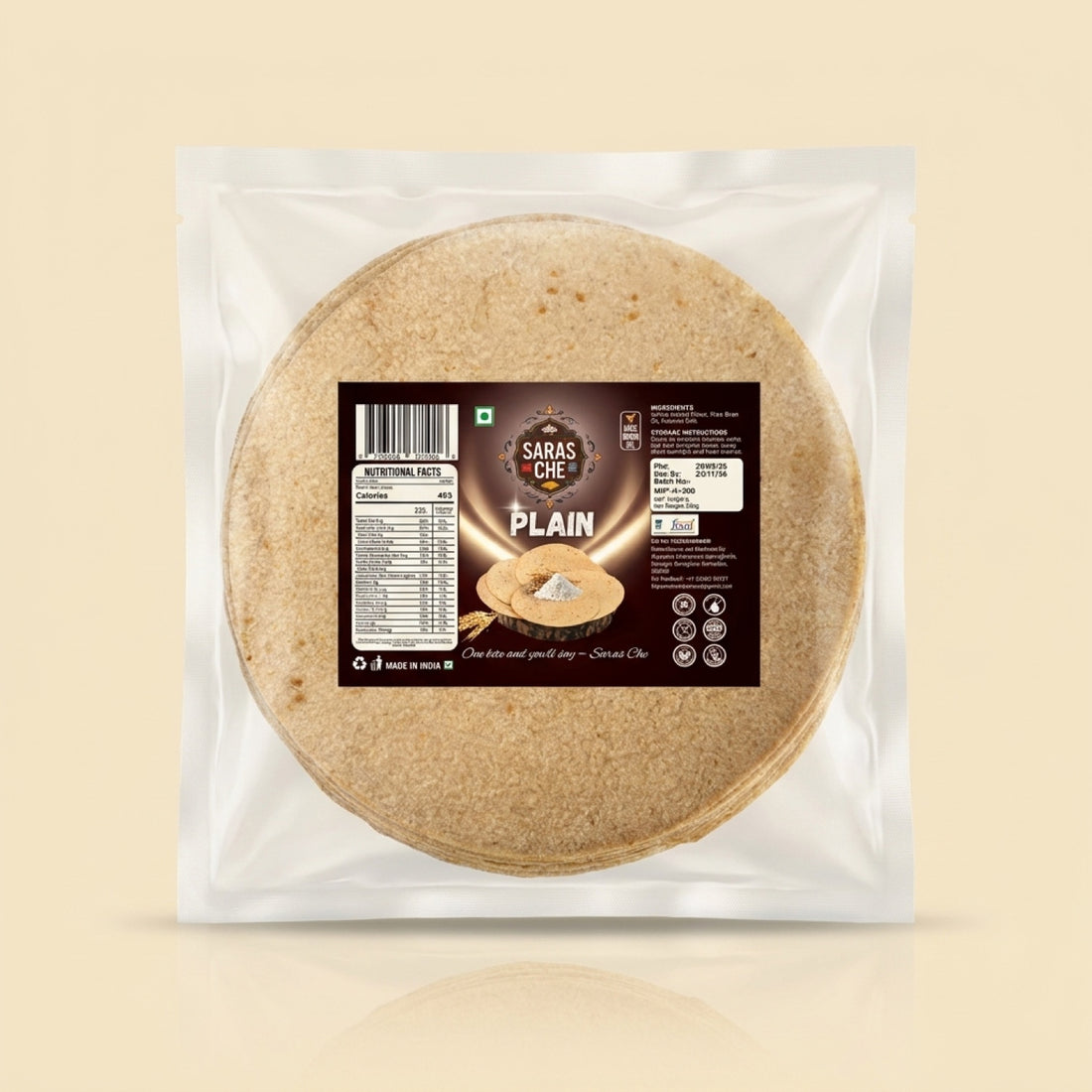 Plain Khakra