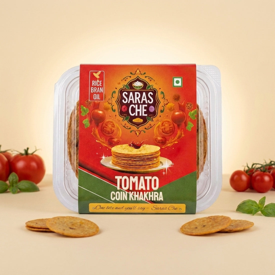 Tomato Coin Khakra